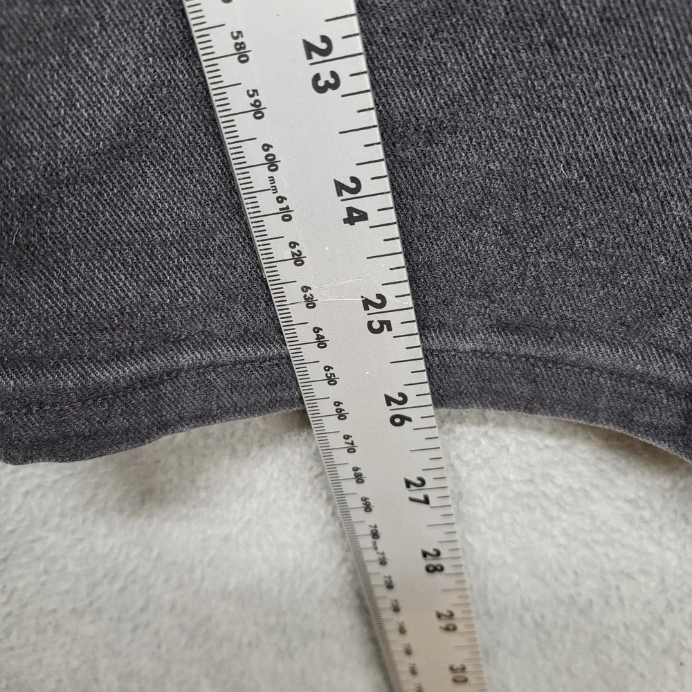 True Religion Men Jeans 33 Gray Denim Ricky Relaxed Straight Logo 25